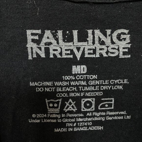 Falling in Reverse Sake Of Sanity Rock Band T-Shirt Medium - Picture 4 of 4